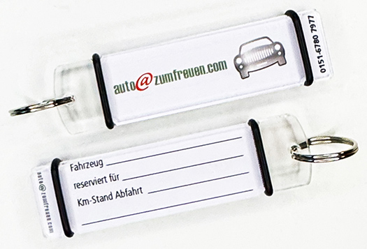 design autohaus schlüsselanhänger