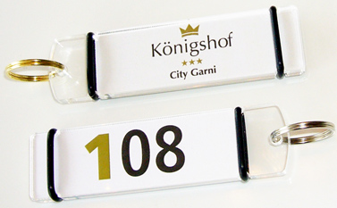 Edle Hotelschl&uuml;sselanh&auml;nger