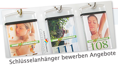 Angebote mit Hotelschlüsselanhängern bewerben