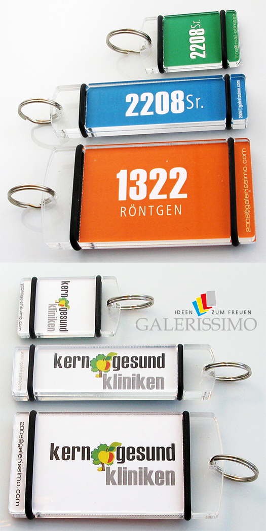 Farbcodierung für Spitalsleitsystem